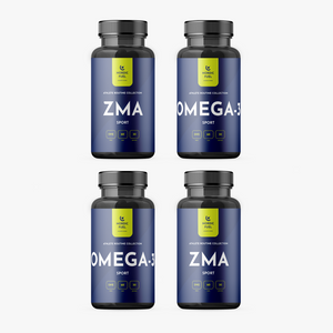 Kombo vitaminer 2st Omega-3 & 2st ZMA- Sport