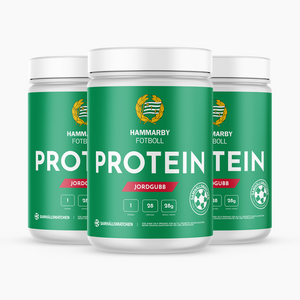 3-pack Bajenprotein Limited Edition (Vassleprotein) 3 x 1 kg Jordgubb